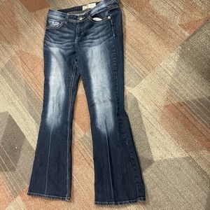 L.E.I. Jeans Women’s 7 Sophia Hipster Flare